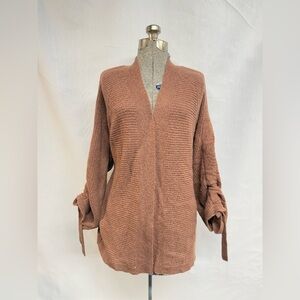 Lucky Brand Soft Milk Chocolate Brown Cardigan- Women S